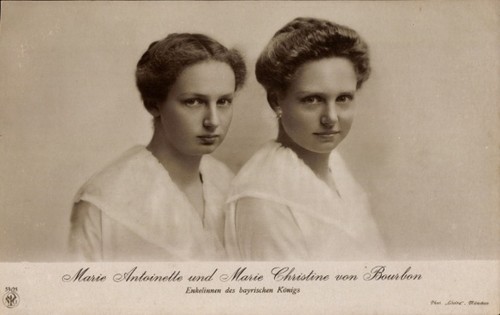 Marie antoinette und - ak,