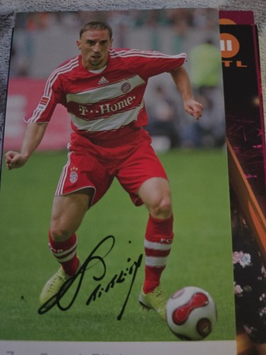 Franck ribery autogramm - franck,