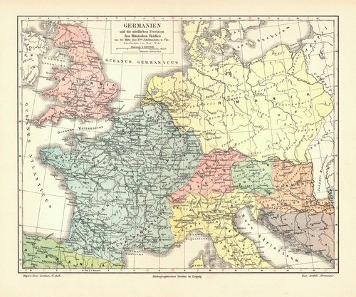 Germanien nördliche provinzen - germanien,