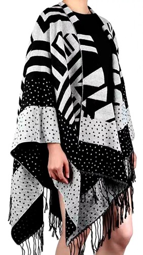 Damen herbst winter poncho - damen,