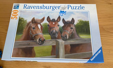 Ravensburger Puzzle - 500 Teile - Pferde  2007- 14566 9 - Sehr gut erhalten