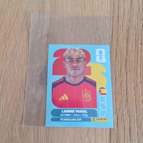 Lamine vamal panini sticker - lamine,