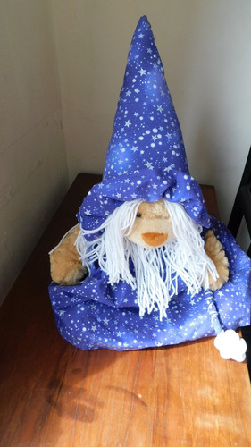 Ooak teddy wizard - ooak,