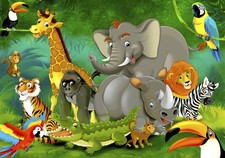 Kinderzimmer Kinder Tiere