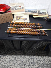 Tischbeine 4stk Holz mit Rollen