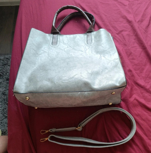 Damen henkeltasche grau - damen,
