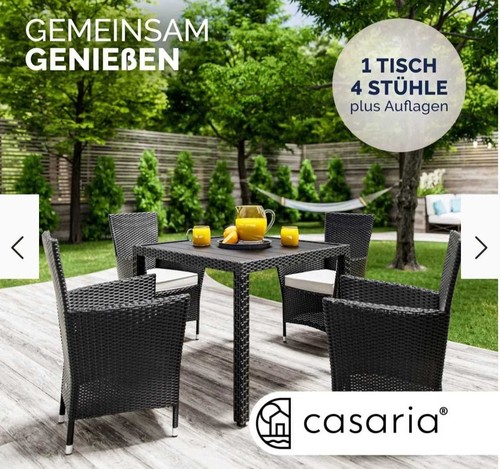 Casaria sitzgruppe polyrattan - casaria,