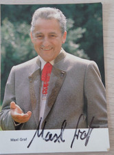 Autogramm deutscher Sänger