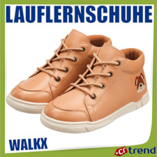 WALKX kids Lauflernschuhe aus echtem Leder Flexible Laufsohle Beige