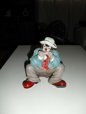 3 wunderschöne Clownfiguren, 2x dipinto a mano,1x Gilde Clowns