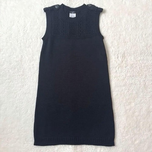 Chanel strickkleid schwarz - strickkleid,