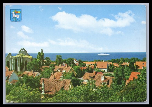 Ansichtskarte gotland visby - /,