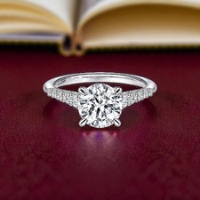 1,40 ct Rundschliff 950 Platin