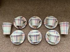 PORTMEIRION AMABEL TARTAN ROSA