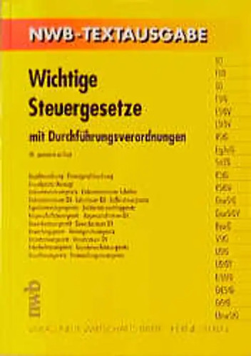 Wichtige steuergesetze mit - steuergesetze.,