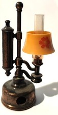 Setzkastenfigur Bleistiftspitzer Lampe Petroleumlampe Metall Metallfigur!