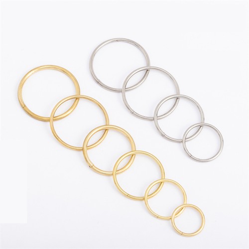 Ring rund karabinerhaken - rund,