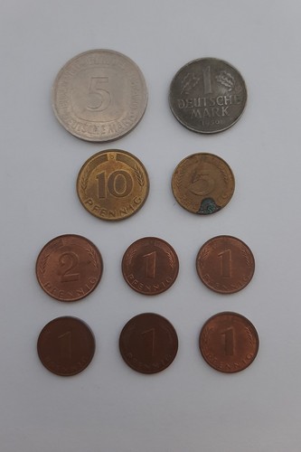 Deutsche mark kursmünzen brd - deutsche,