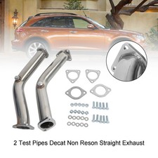 2x Auspuffrohr Auspuffanlage Downpipe für Nissan 350Z Infiniti G35 FX35 3.5L
