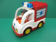 Lego Duplo Feuerwehr Auto Krankenwagen Rettungswagen Ambulanz Sanitäter(160224Y)
