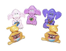 Elefant Schwein Wackel Ohren Augen mechanische Figur Känguru rollen die Augen 5S