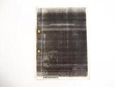 Jungheinrich EHE Ameise Elektro-Hubwagen Wartung Ersatzteilliste Schaltplan 1985