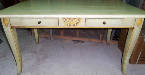 Edelholz tisch schreibtisch - edelholz,