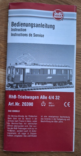 Lgb bedienungsanleitung rhb - 1,