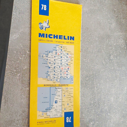 Michelin straßenkarte - michelin, nr
