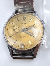 IAXA CHRONOGRAPH mit  LANDERON Werk Kal.189– defekt als Spender