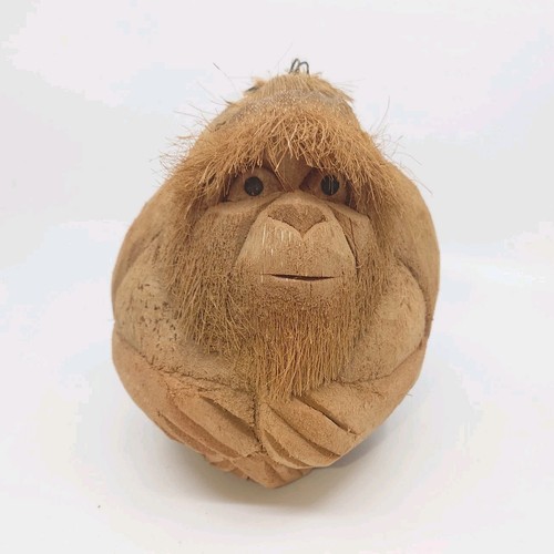 Handgeschnitzter gorilla - handgeschnitzter,