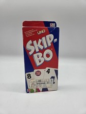 Skip-Bo von Mattel, Blau Rote Version 2003 Kartenspiel Familienspiel Skipbo 