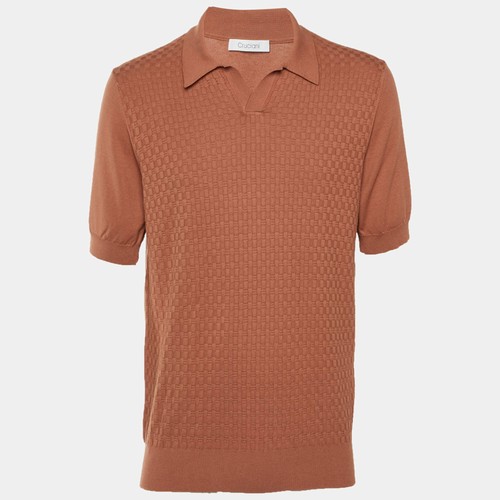 Cruciani brown basketweave - cruciani,