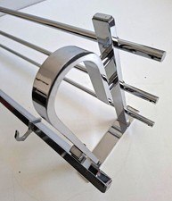 Art Deco Chrom Wand Garderobe