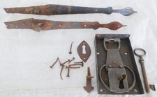 Antik Truhenschloss Beschläge