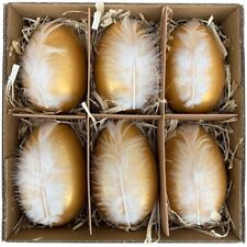 6 er Set  Große Gänseeier