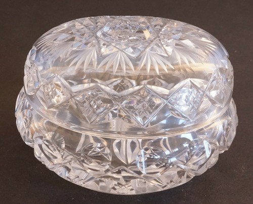 Kristallglas glas deckeldose - glas,
