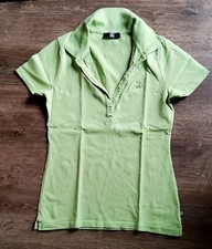 Jette ♥️ Damen Piqué Poloshirt Gr. S apfelgrün