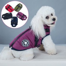hunde winterjacke mit geschirr