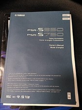Yamaha PSR S950 / S750 Manual / Bedienungsanleitung (EN/FR)