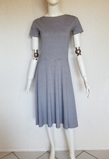 Brigitte von Boch  wunderschönes sehr feminines Kleid gestreift schwingend