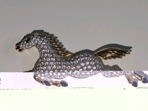 Swarovski brosche pferd - swarovski, scs