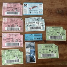 Eintrittskarten Hannover 96 Bayern München, Bayer Leverkusen etc. 10 Stück 