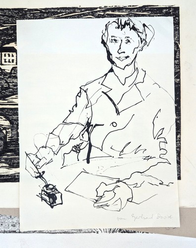 Fünf grafische arbeiten - grafische,