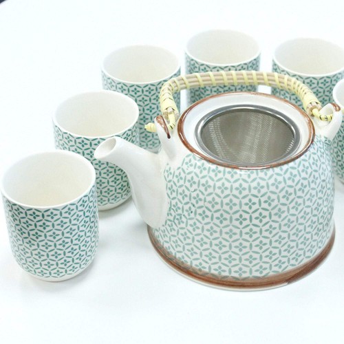 Kräuter teekannen set - kräuter-teekannen-set, green