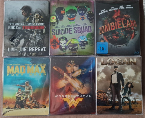 Steelbook sammlung bluereay - steelbook,