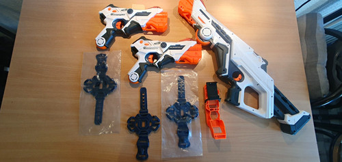 Spielzeug laser blaster set 2 - laser-blaster, set: