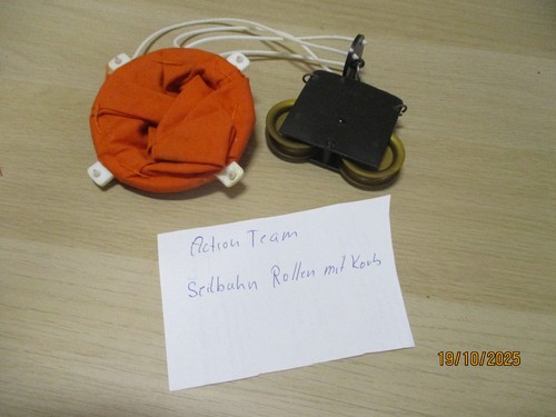 Action team seilbahn rollen - action,