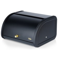 Brotkasten Metall Schwarz