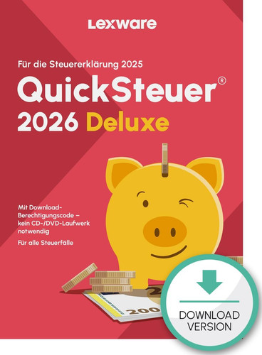Lexware quick steuer deluxe - steuer,
